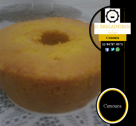 Bolo de cenoura